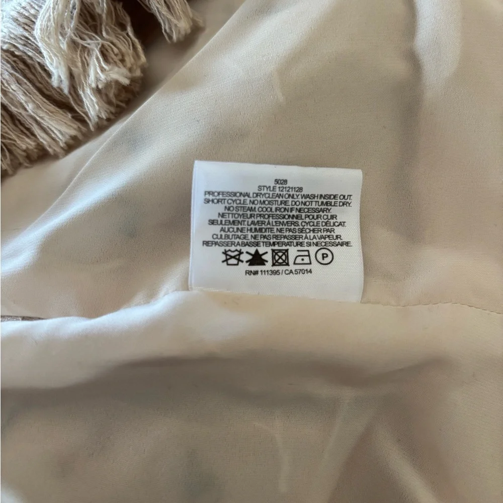 Tory Burch Enid Shell silk and gemstones top